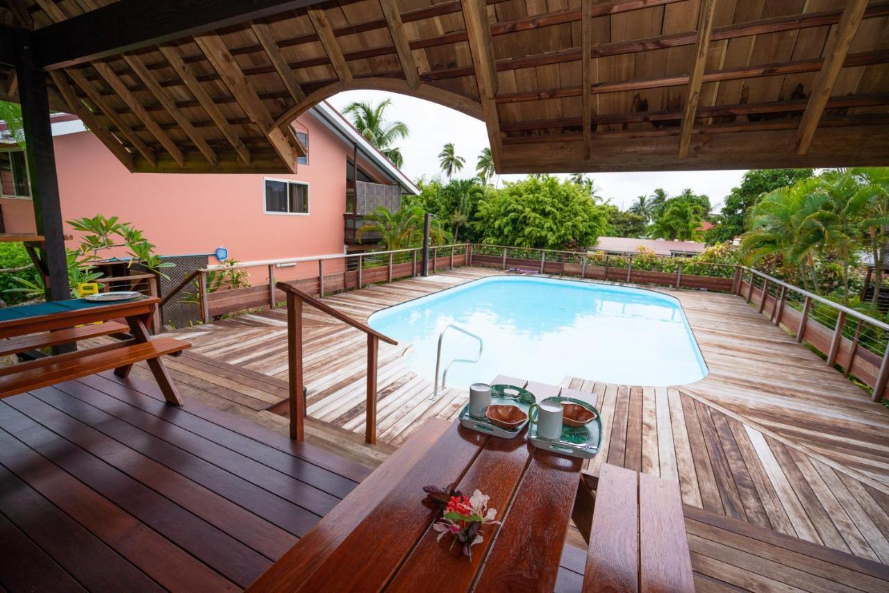 Bora Bora Holiday'S Lodge ภายนอก รูปภาพ